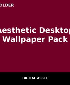 Aesthetic Desktop Wallpaper Pack